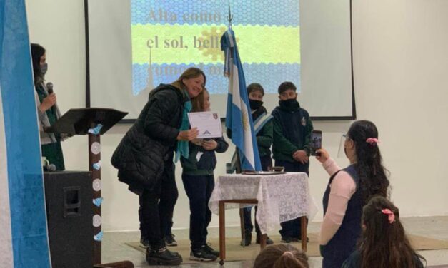 Promesa a la bandera, primer acto en Pandemia
