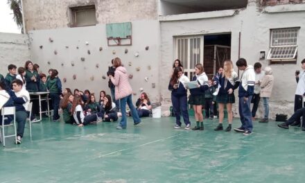 Festejo del El día del estudiante en Estrella de Belén