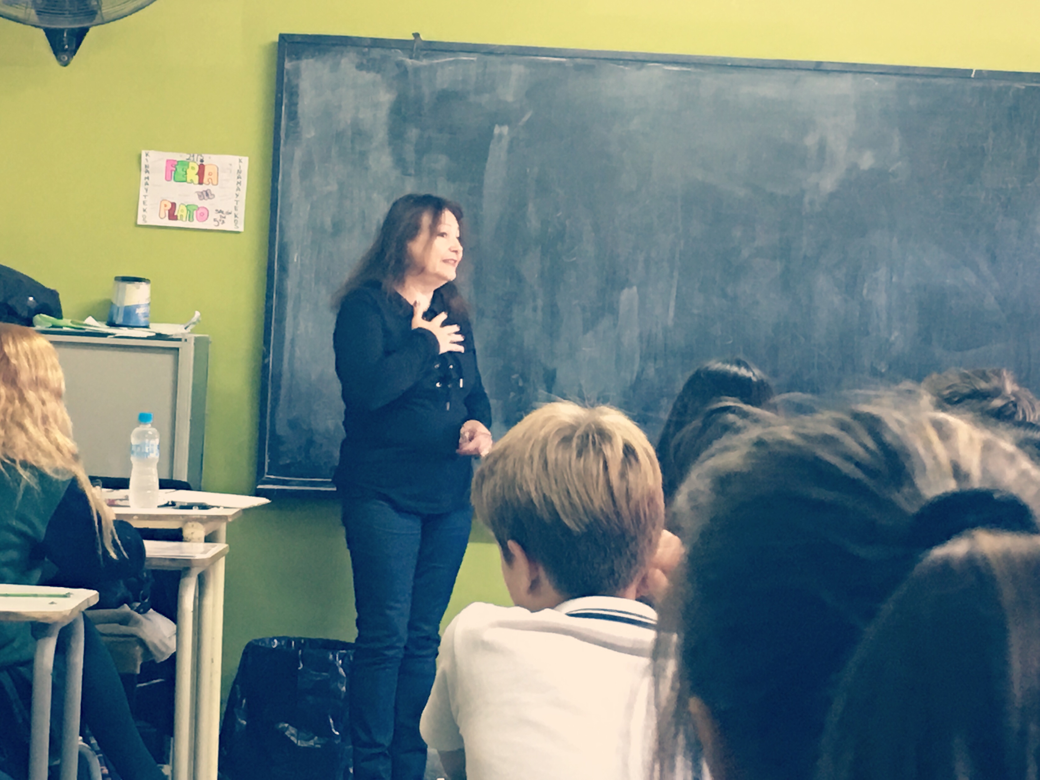Ana María Mónaco participó del proyecto «Nuestra Escuela»