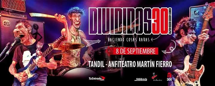 Grandes bandas y artistas que llegan a Tandil