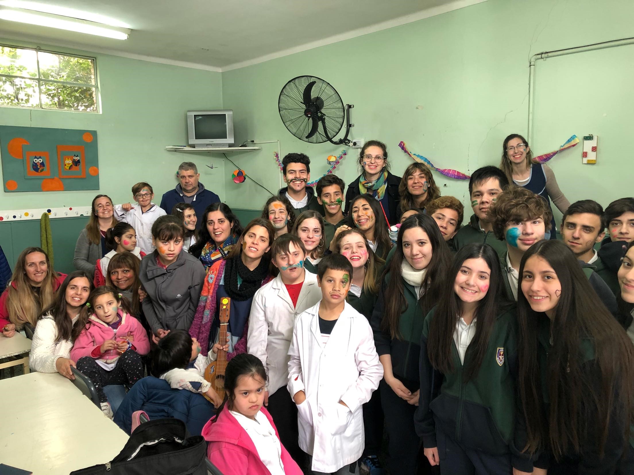 Compartiendo sonrisas